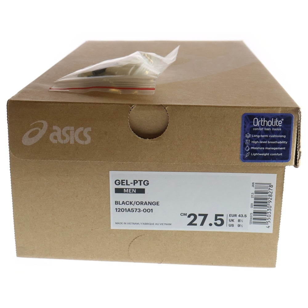 ASICS(アシックス) GEL-PTG HALLOWEEN 1201A573-001 ゲル ローカットスニーカー ブラック US9.5/27.5cm