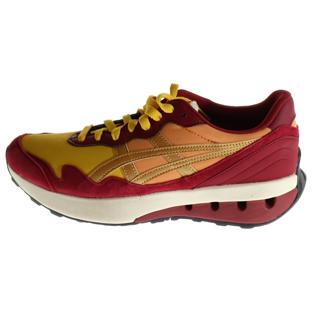 ASICS(アシックス) JOGGER X81 1201A744-750 ジョガー ローカットスニーカー レッド/イエロー US9.5/27.5cm