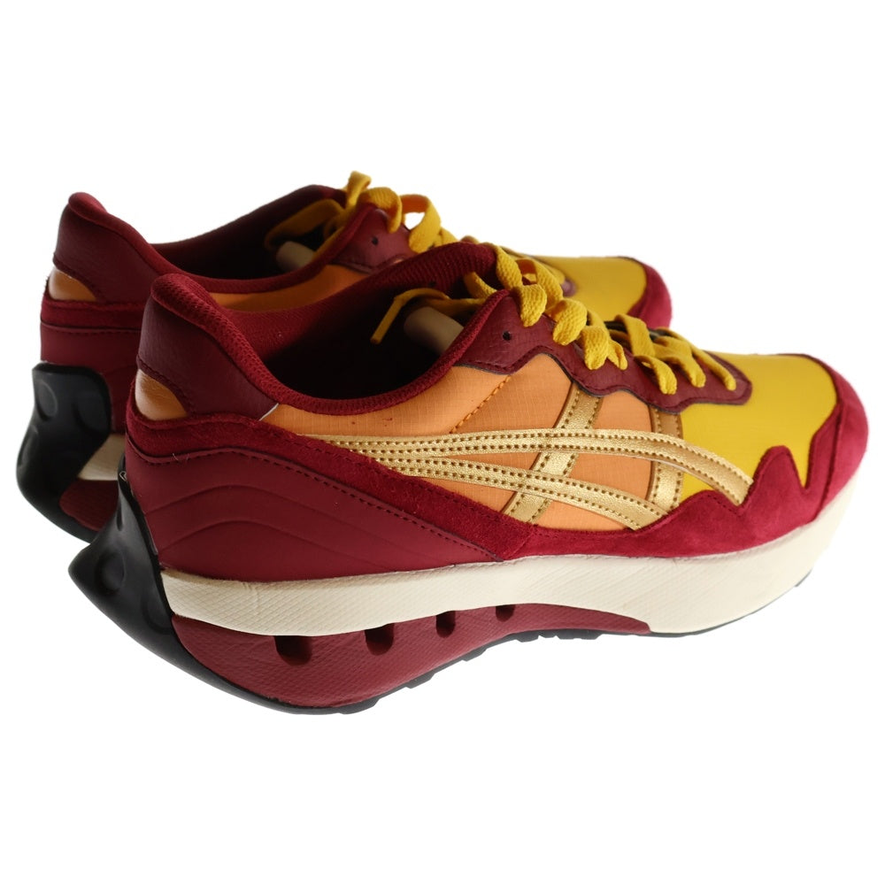 ASICS(アシックス) JOGGER X81 1201A744-750 ジョガー ローカットスニーカー レッド/イエロー US9.5/27.5cm