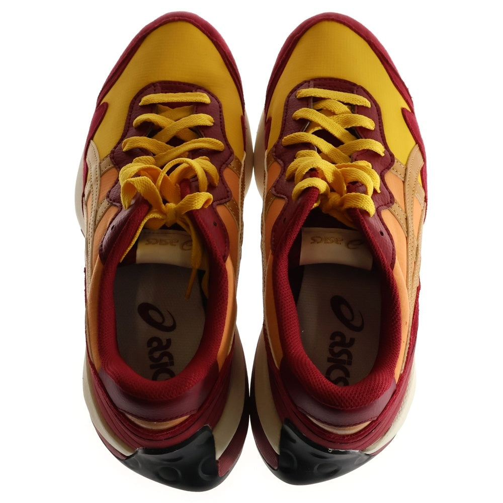 ASICS(アシックス) JOGGER X81 1201A744-750 ジョガー ローカットスニーカー レッド/イエロー US9.5/27.5cm