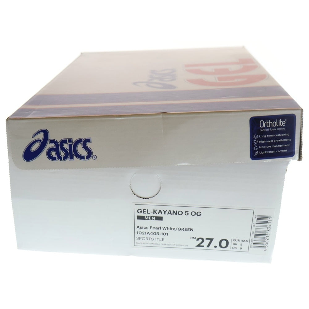 ASICS(アシックス) ×SneakerLAH GEL-KAYANO 5 OG 1021A405-101 ゲルカヤノ ローカットスニーカー マルチ US9/27.0cm