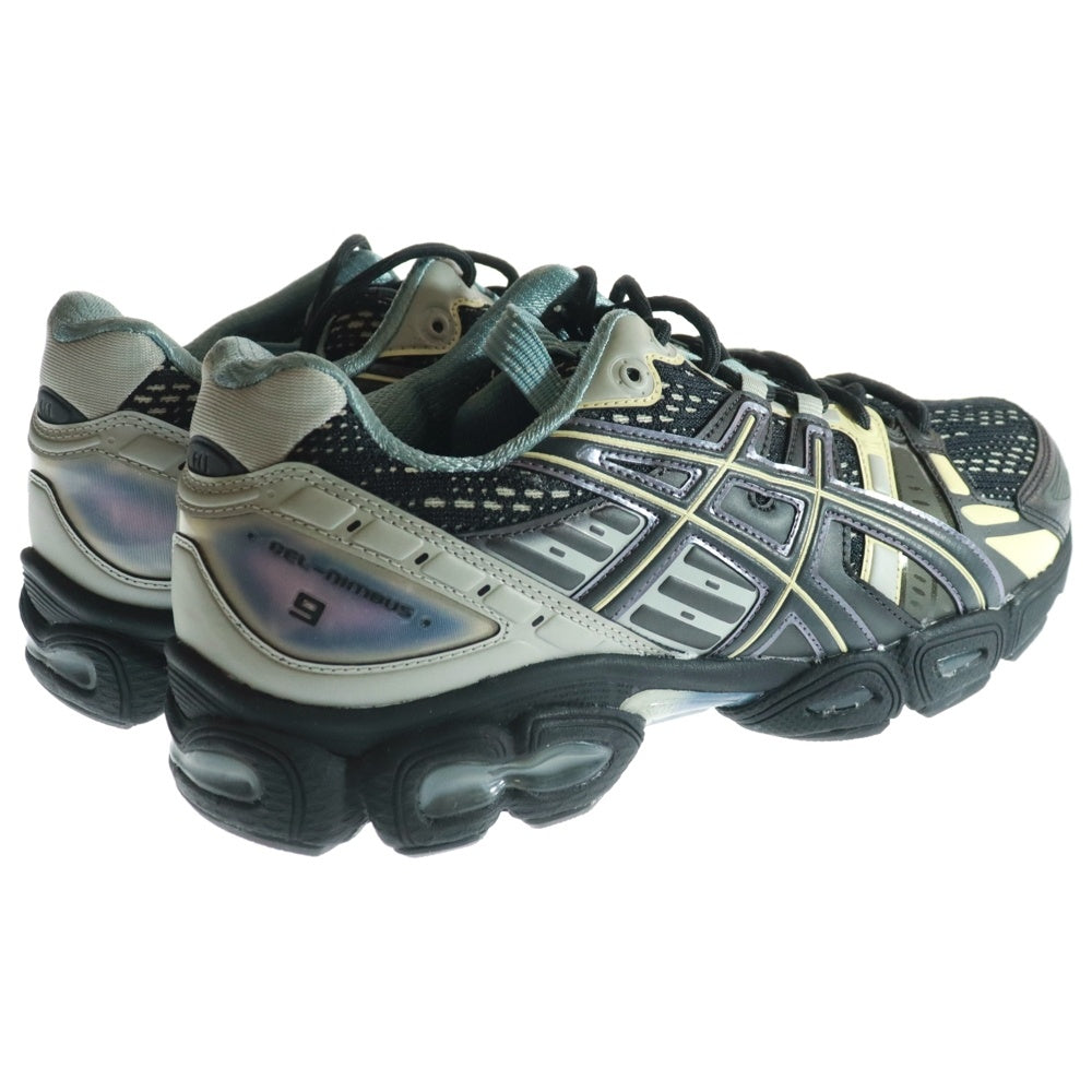 ASICS(アシックス) UB5-S GEL-NIMBUS 9 1201A656-001 ゲルニンバス ローカットスニーカー ブラック/パープル US9.5/27.5cm