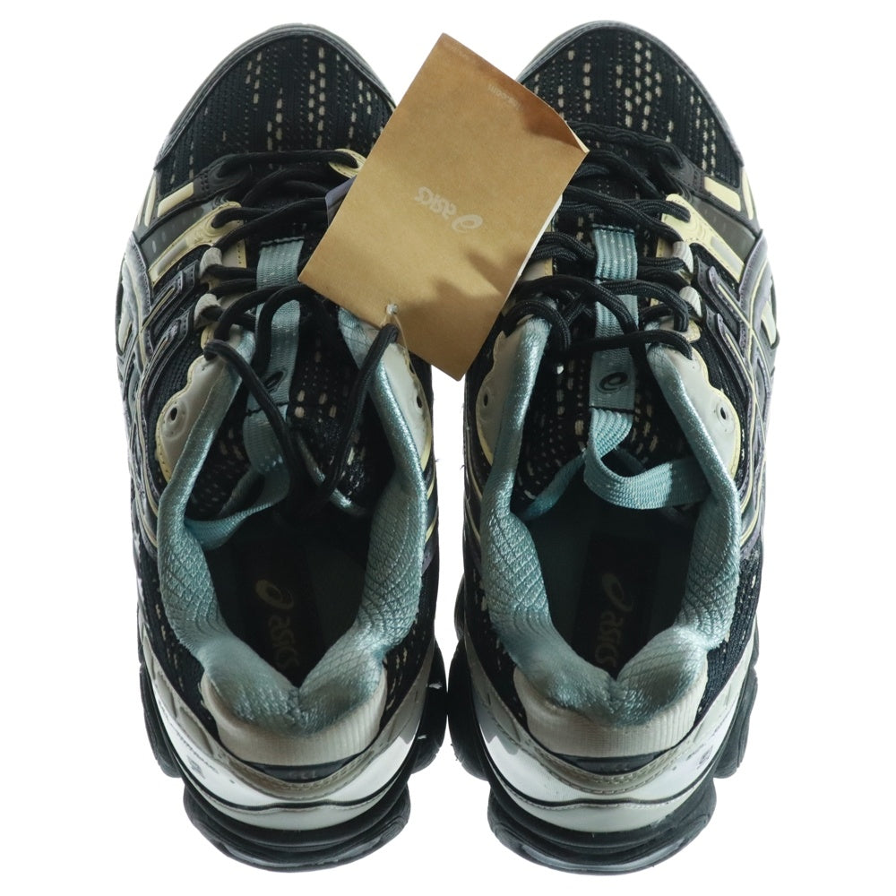 ASICS(アシックス) UB5-S GEL-NIMBUS 9 1201A656-001 ゲルニンバス ローカットスニーカー ブラック/パープル US9.5/27.5cm