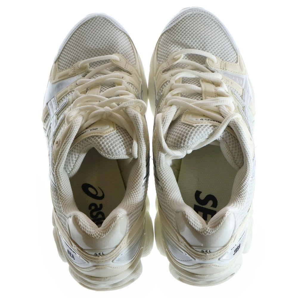 ASICS(アシックス) ×WIND AND SEA GEL NIMBUS 9 1201A801-100 ウィンダンシー ゲルニンバス9 ローカットスニーカー ホワイト US9.5/27.5cm