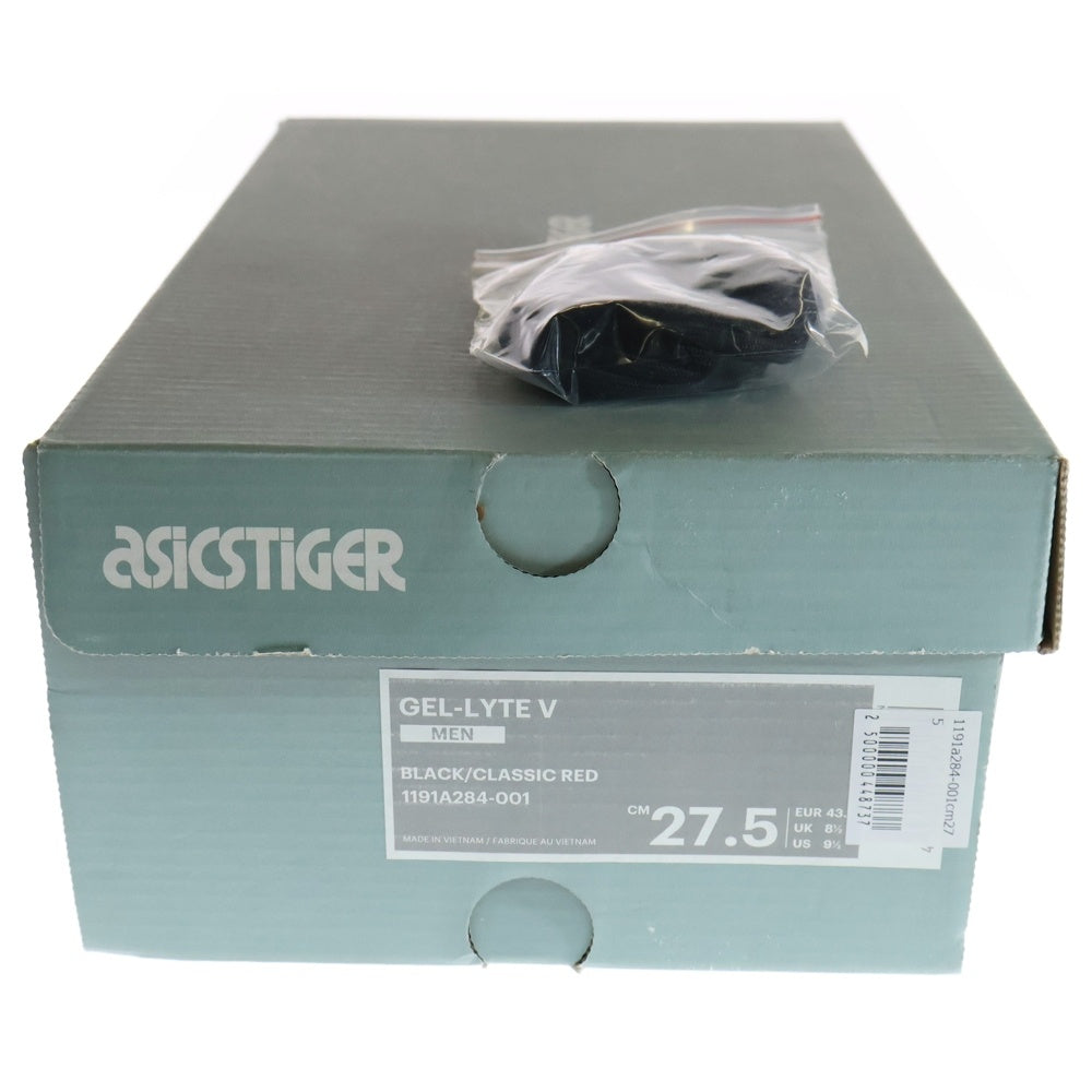 ASICS(アシックス) TIGER GEL LYTE 5 1191A284-001 タイガー ゲルライト 5 ローカットスニーカー ブラック US9.5/27.5cm