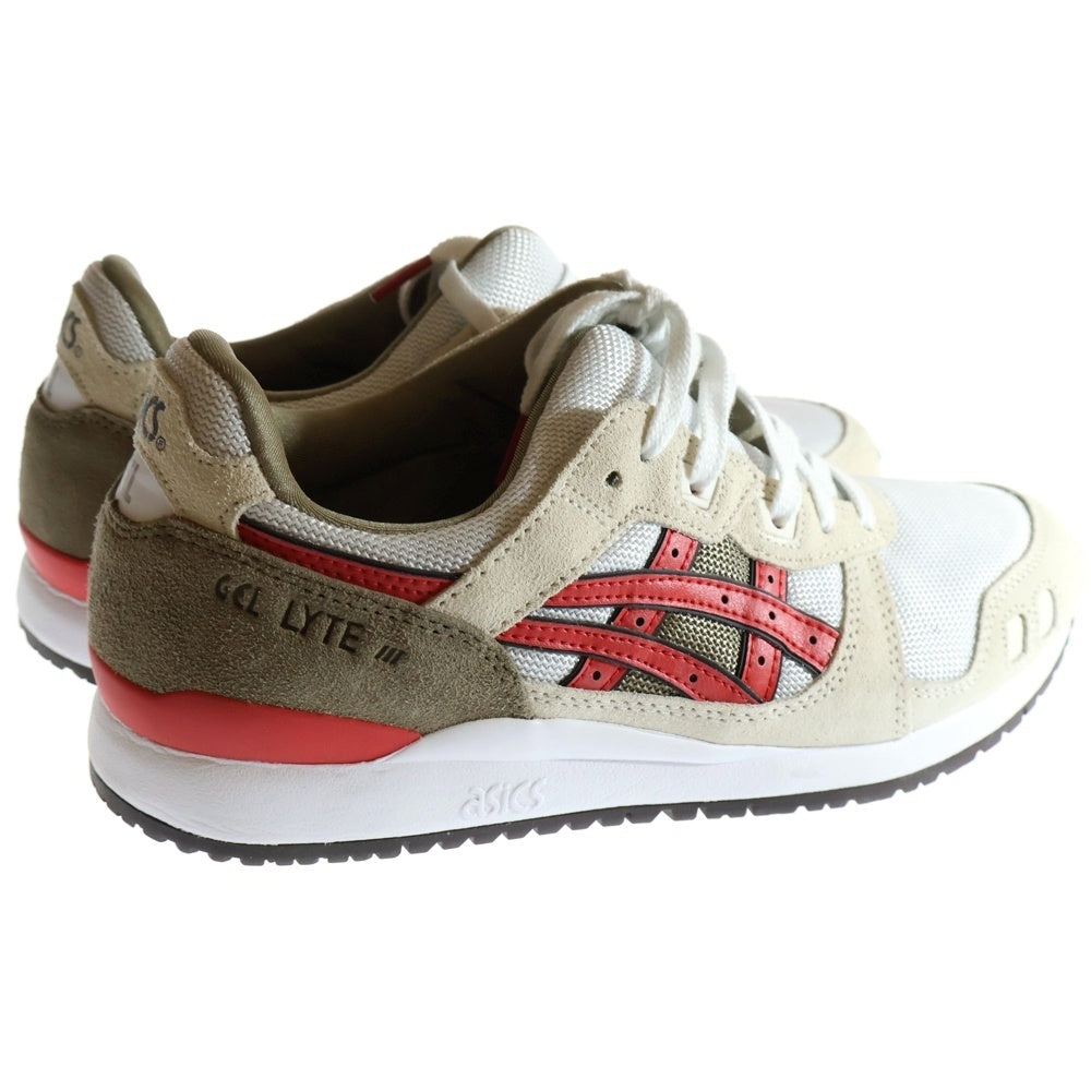ASICS(アシックス) GEL-LYTE III 1201A832-020 ゲルライトIII ローカットスニーカー ホワイト/ブラウン US9.5/27.5cm