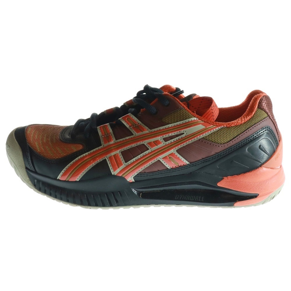 ASICS(アシックス) HS5-S GEL-RESOLUTION SPS 1201A437-002 ゲルレゾリューション ローカットスニーカー ブラック/オレンジ US9/27.0cm