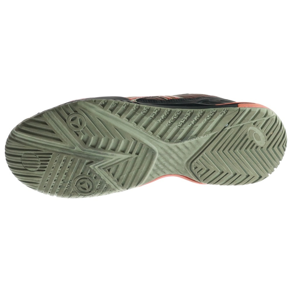 ASICS(アシックス) HS5-S GEL-RESOLUTION SPS 1201A437-002 ゲルレゾリューション ローカットスニーカー ブラック/オレンジ US9/27.0cm
