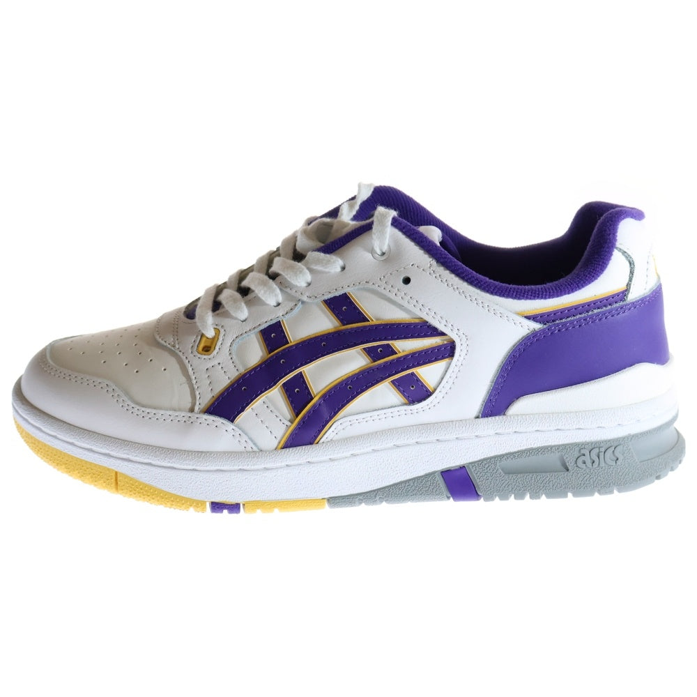 ASICS(アシックス) EX89 1201A476-102 ローカットスニーカー ホワイト/パープル US9.5/27.5cm