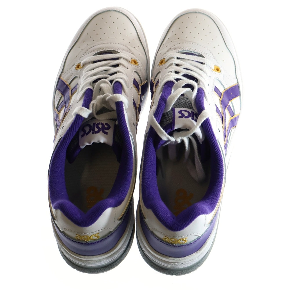 ASICS(アシックス) EX89 1201A476-102 ローカットスニーカー ホワイト/パープル US9.5/27.5cm