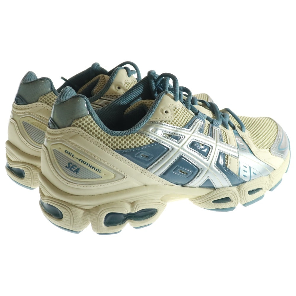 ASICS(アシックス) ×WIND AND SEA GEL NIMBUS 9 1201A801-101 ウィンダンシー ゲルニンバス9 ローカットスニーカー ベージュ US9.5/27.5cm