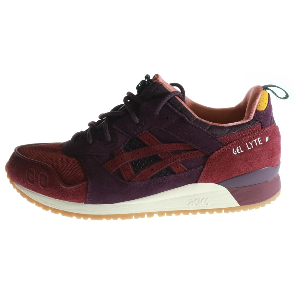 ASICS(アシックス) GEL-LYTE 3 OG 1203A578-600 ゲルライト 3 OG ローカットスニーカー ボルドー US10/28.0cm