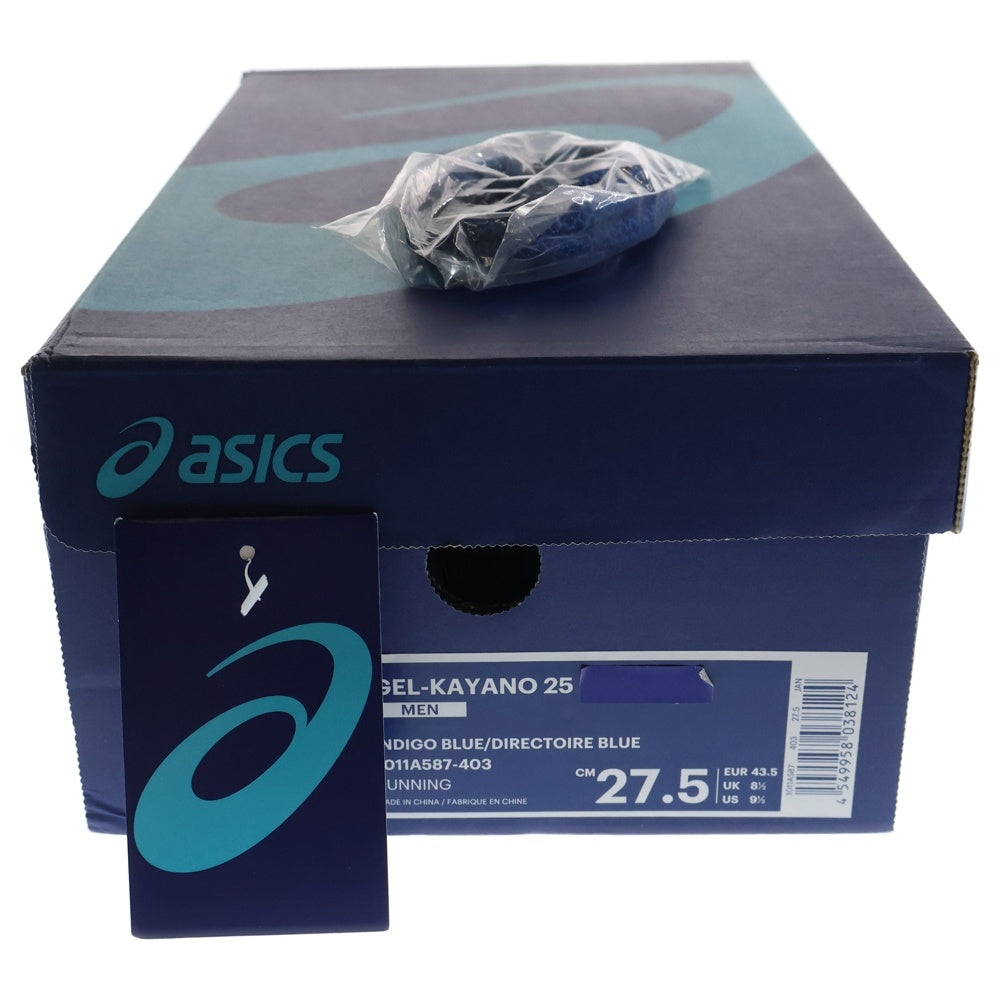 ASICS(アシックス) ×Mita Sneakers GEL-KAYANO 25 1011A587-403 ミタスニーカーズ ゲルカヤノ25 ローカットスニーカー ブルー US9.5/27.5cm