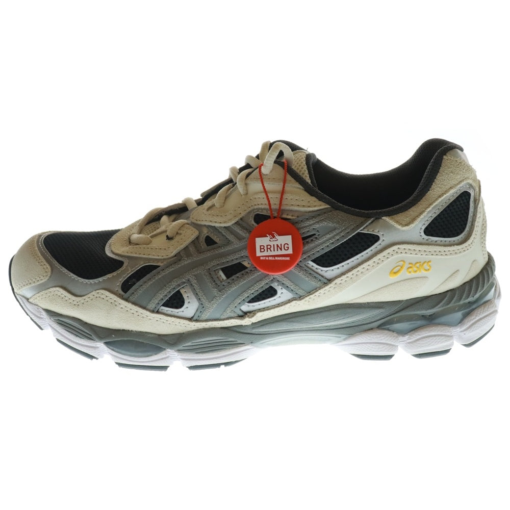 ASICS(アシックス) GEL-NYC 1201A789-001 ゲル ローカットスニーカー グレー/ブラック US9.5/27.5cm