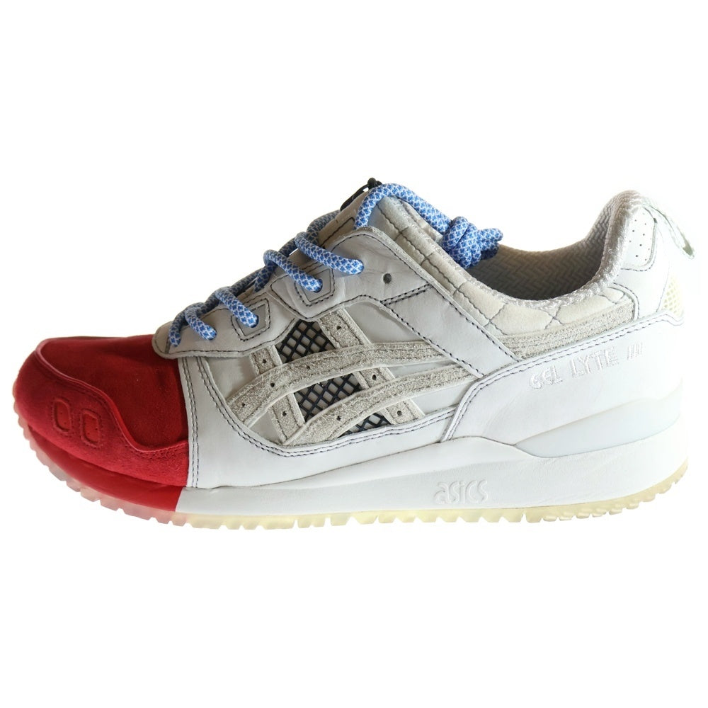 ASICS(アシックス) ×mita sneakers GEL LYTE 3 30th ANNIVERSARY 1193A185-000 ミタスニーカーズ ゲルライト3 30th アニバーサリー ローカットスニーカー ホワイト US9.5/27.5cm