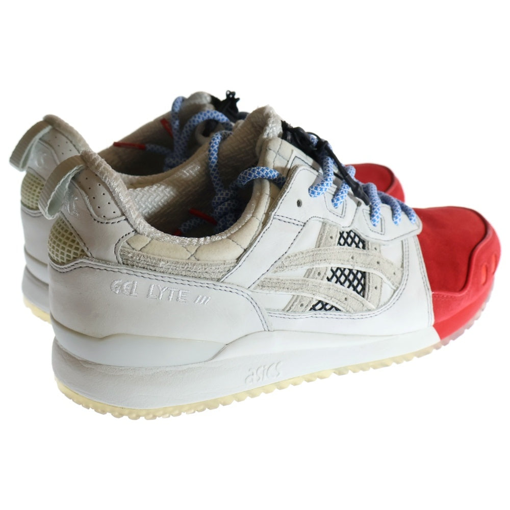 ASICS(アシックス) ×mita sneakers GEL LYTE 3 30th ANNIVERSARY 1193A185-000 ミタスニーカーズ ゲルライト3 30th アニバーサリー ローカットスニーカー ホワイト US9.5/27.5cm