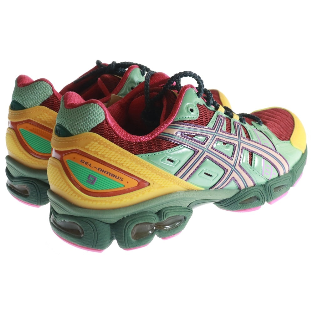ASICS(アシックス) ×BRAIN DEAD GEL NIMBUS 9 RIO RED 1201A849-600 ブレインデッド ゲルニンバス9 ローカットスニーカー マルチカラー US10/27.5cm