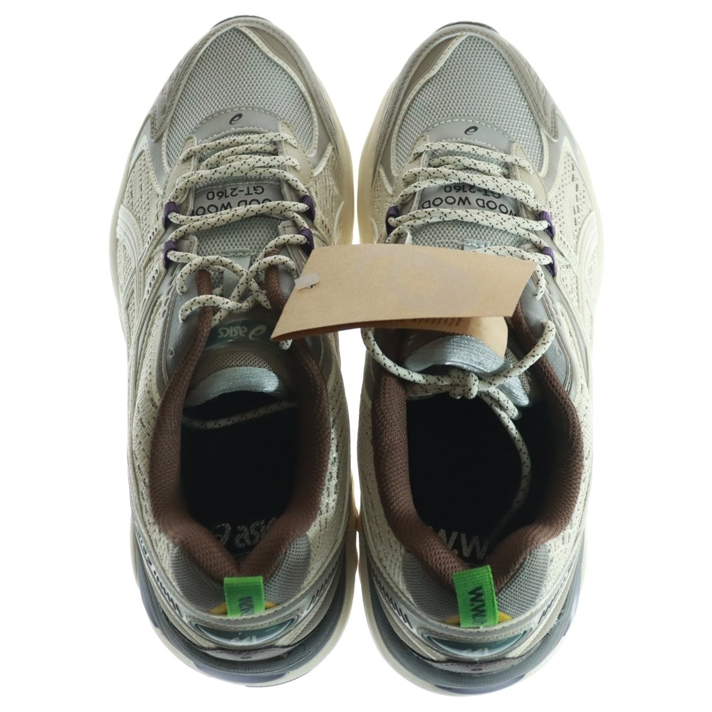 ASICS(アシックス) ×WOOD WOOD GT-2160 1203A426-100 ウッドウッド ローカットスニーカー グレー US10/28cm