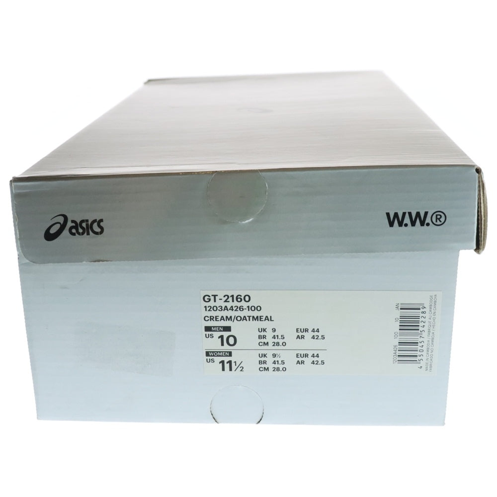 ASICS(アシックス) ×WOOD WOOD GT-2160 1203A426-100 ウッドウッド ローカットスニーカー グレー US10/28cm