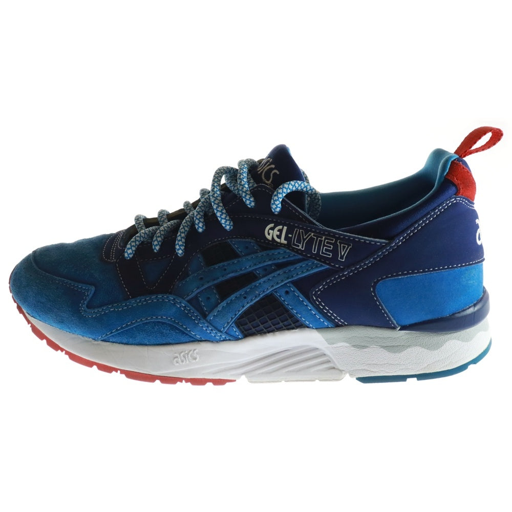 ASICS(アシックス) ×mita sneakers GEL LYTE V TRICO TQ6J4J ミタスニーカーズ ゲルライト 5 トリコロール ローカットスニーカー ブルー US9.5/27.5cm