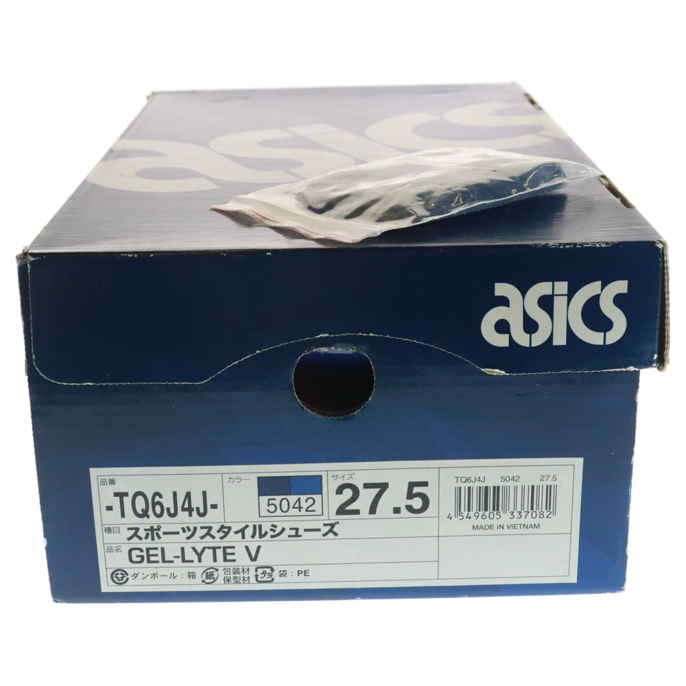 ASICS(アシックス) ×mita sneakers GEL LYTE V TRICO TQ6J4J ミタスニーカーズ ゲルライト 5 トリコロール ローカットスニーカー ブルー US9.5/27.5cm