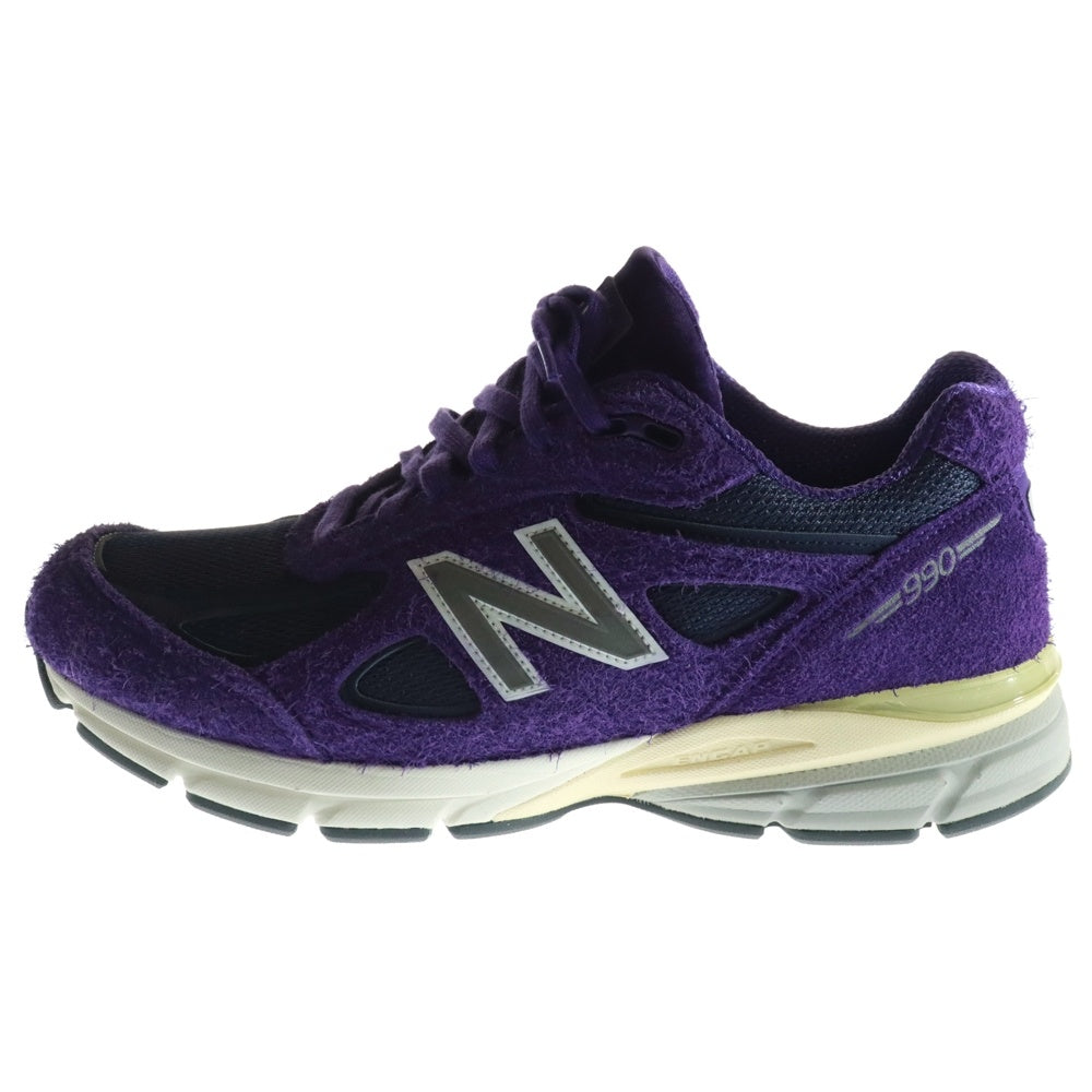 New Balance(ニューバランス) U990TB4 USA製 スエードメッシュローカットスニーカー パープル US9.5/27.5cm