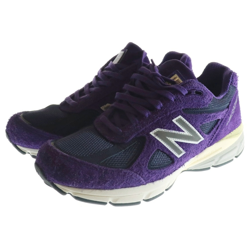 New Balance(ニューバランス) U990TB4 USA製 スエードメッシュローカットスニーカー パープル US9.5/27.5cm