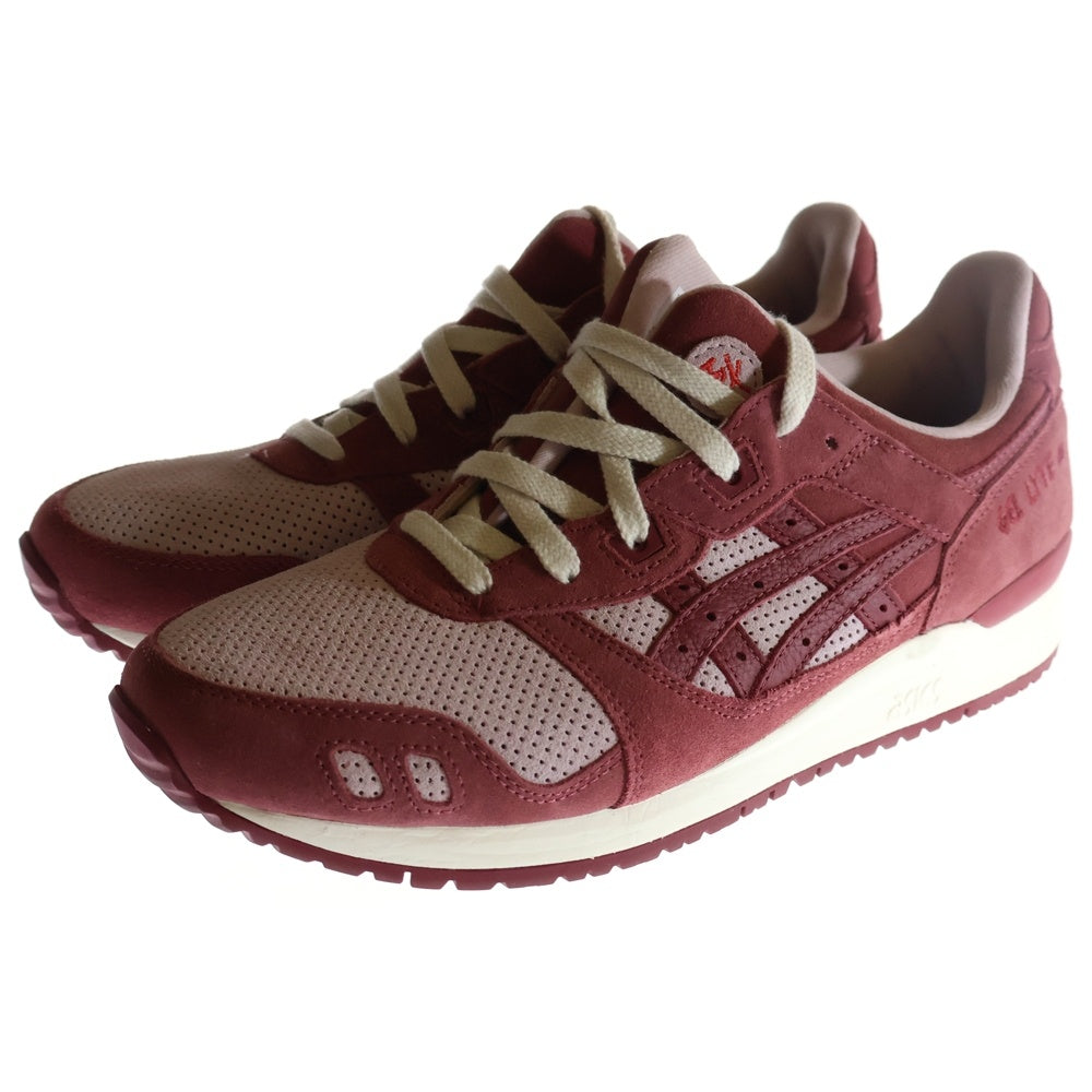 ASICS(アシックス) GEL LYTE 3 OG 1201A296 ゲルライト 3 OG ローカットスニーカー レッド US9.5/27.5cm