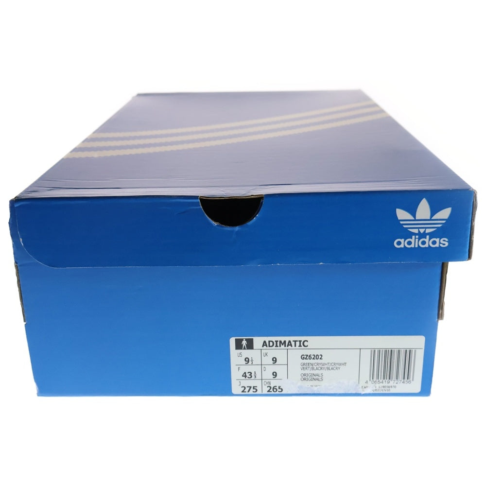 adidas(アディダス) ADIMATIC GZ6202 アディマティック ローカットスニーカー グリーン/ホワイト US9.5/27.5cm