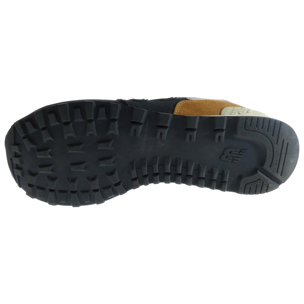New Balance(ニューバランス) ML574OT2 スエード ローカットスニーカー ネイビー/ブラウン US9.5/27.5cm