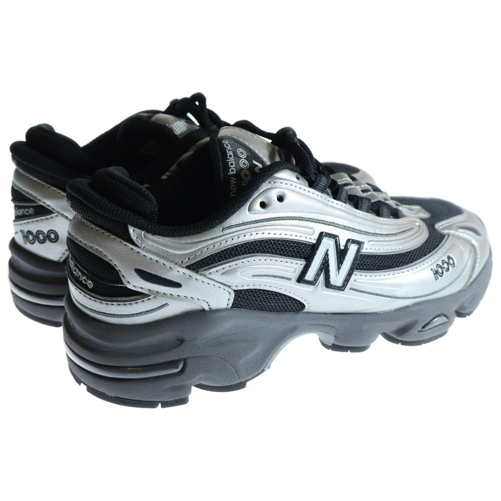 New Balance(ニューバランス) Silver Metallic M1000EGR シルバーメタリック ローカットスニーカー US7/25.0cm ブラックレディース