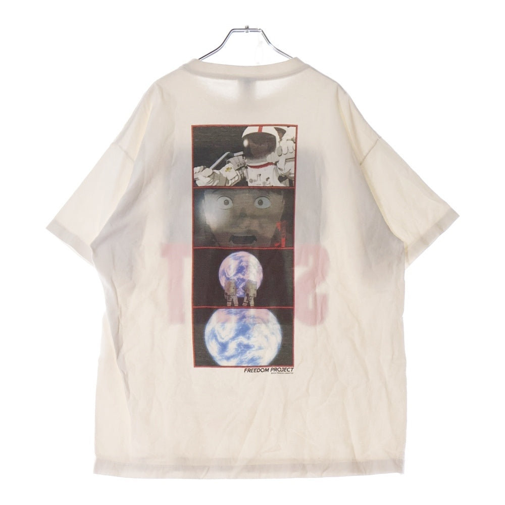 SAINT MICHAEL(セントマイケル) FREEDOM TEE SM-YS8-0000-C20 フリーダム ティーシャツ 半袖カットソーセイル