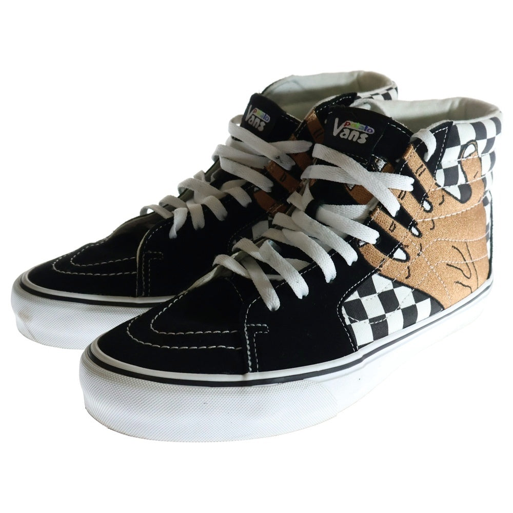 VANS(ヴァンズ) ×Imran Potato SK8-HI VR3 LX イムランポテト ローカットスニーカー US9/27.0cm ブラック/ホワイト VN0A5EE7B7H1