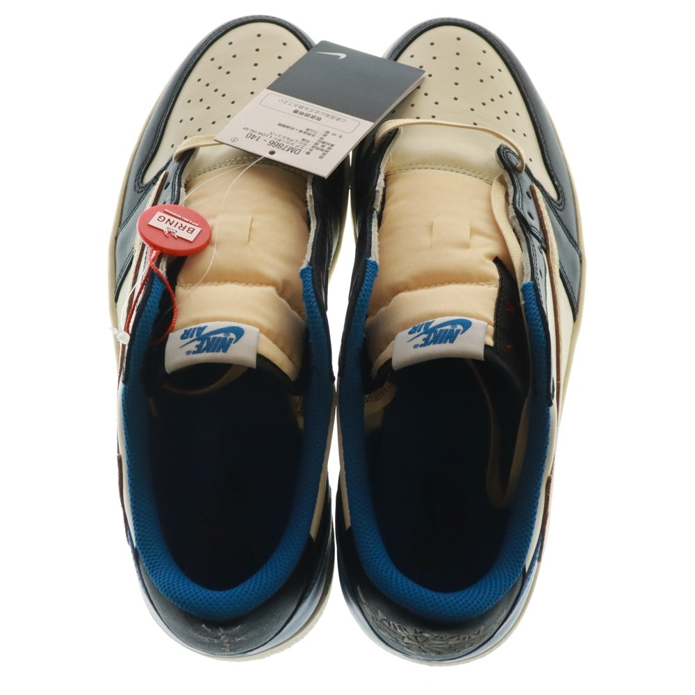 NIKE(ナイキ) ×TRAVIS SCOTT FRAGMENT DESIGN AIR JORDAN 1 LOW OG SP トラヴィススコット フラグメント エアジョーダン1 ローカットスニーカー US11/29cm DM7866-140