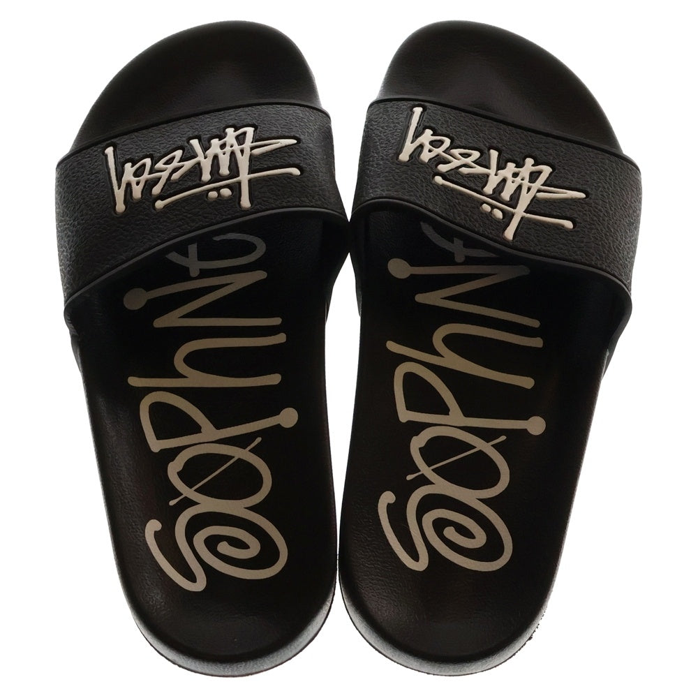 STUSSY(ステューシー) ×SOPHNET. ソフネット サンダル ブラック