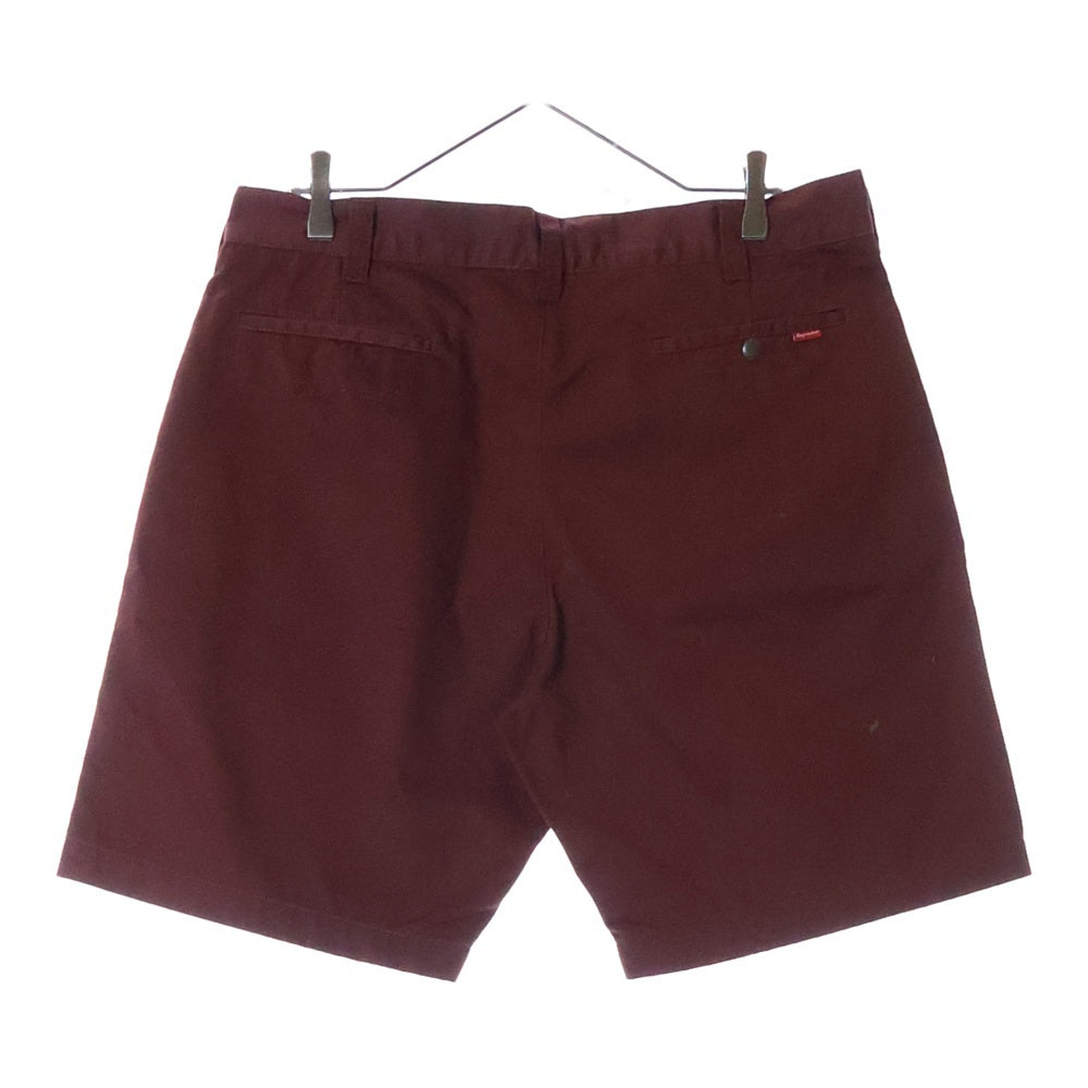 SUPREME(シュプリーム) Work Short ワークショーツ ハーフパンツ バーガンディ