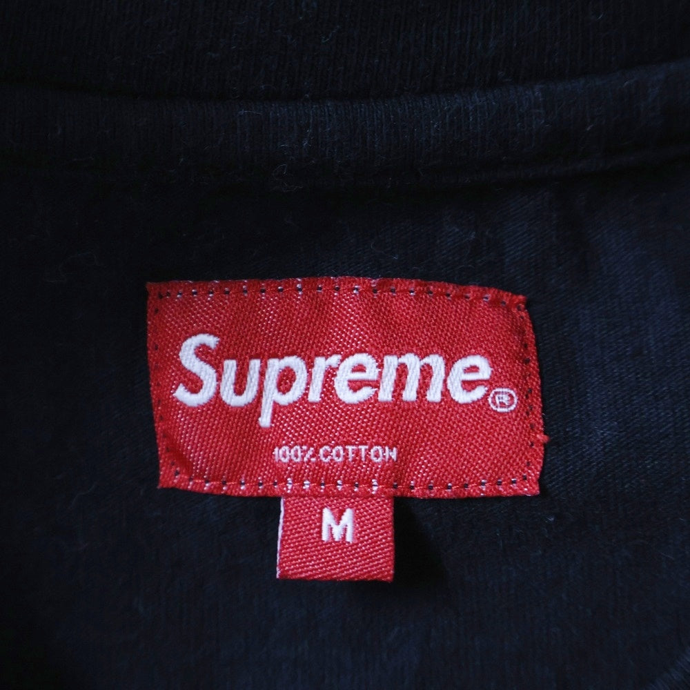 SUPREME(シュプリーム) 19AW Chrome Logo L/S Top クロームロゴ ロングスリーブTシャツ カットソー ブラック