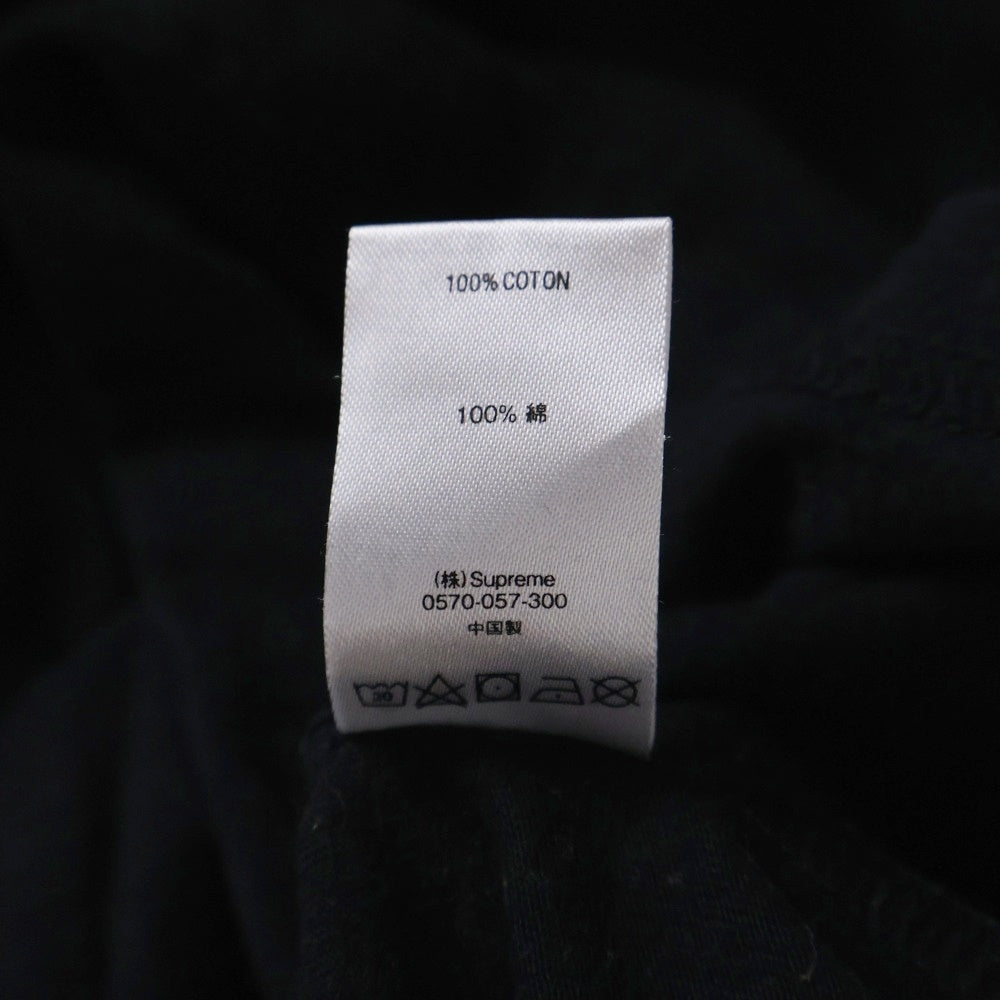 SUPREME(シュプリーム) 19AW Chrome Logo L/S Top クロームロゴ ロングスリーブTシャツ カットソー ブラック