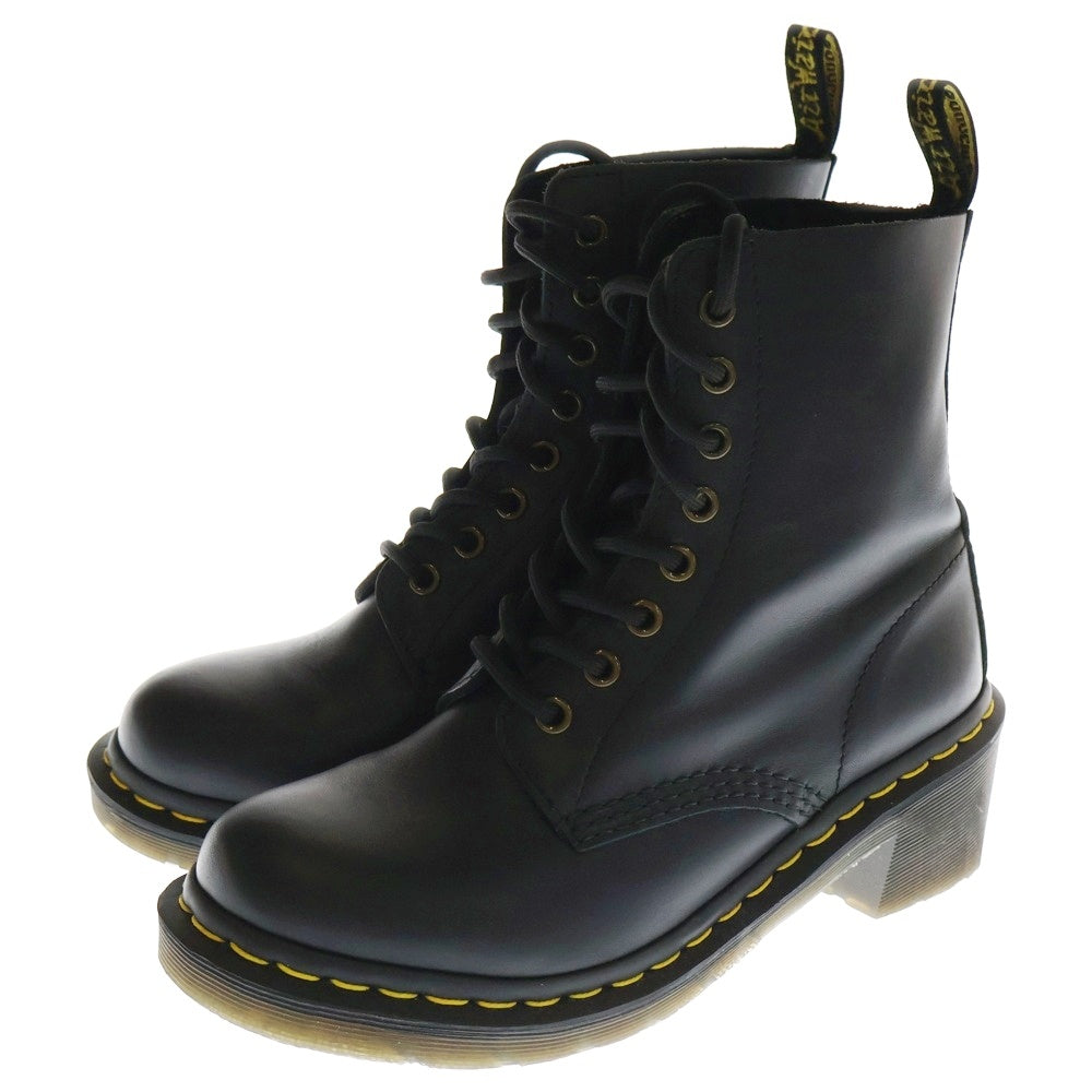 Dr.Martens(ドクターマーチン) CLEMENCY 25436001 8ホールブーツ ハイカットシューズ レディース ブラック US7/24cm