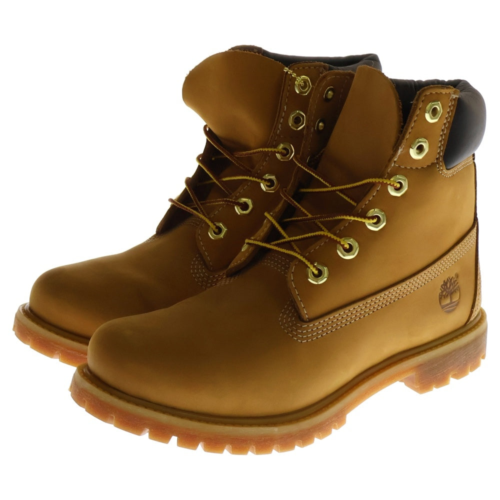 Timberland(ティンバーランド) 6inch Premium Boots 10361 A7959 6インチ プレミアムブーツ レディース イエロー US8.5/25.5cm