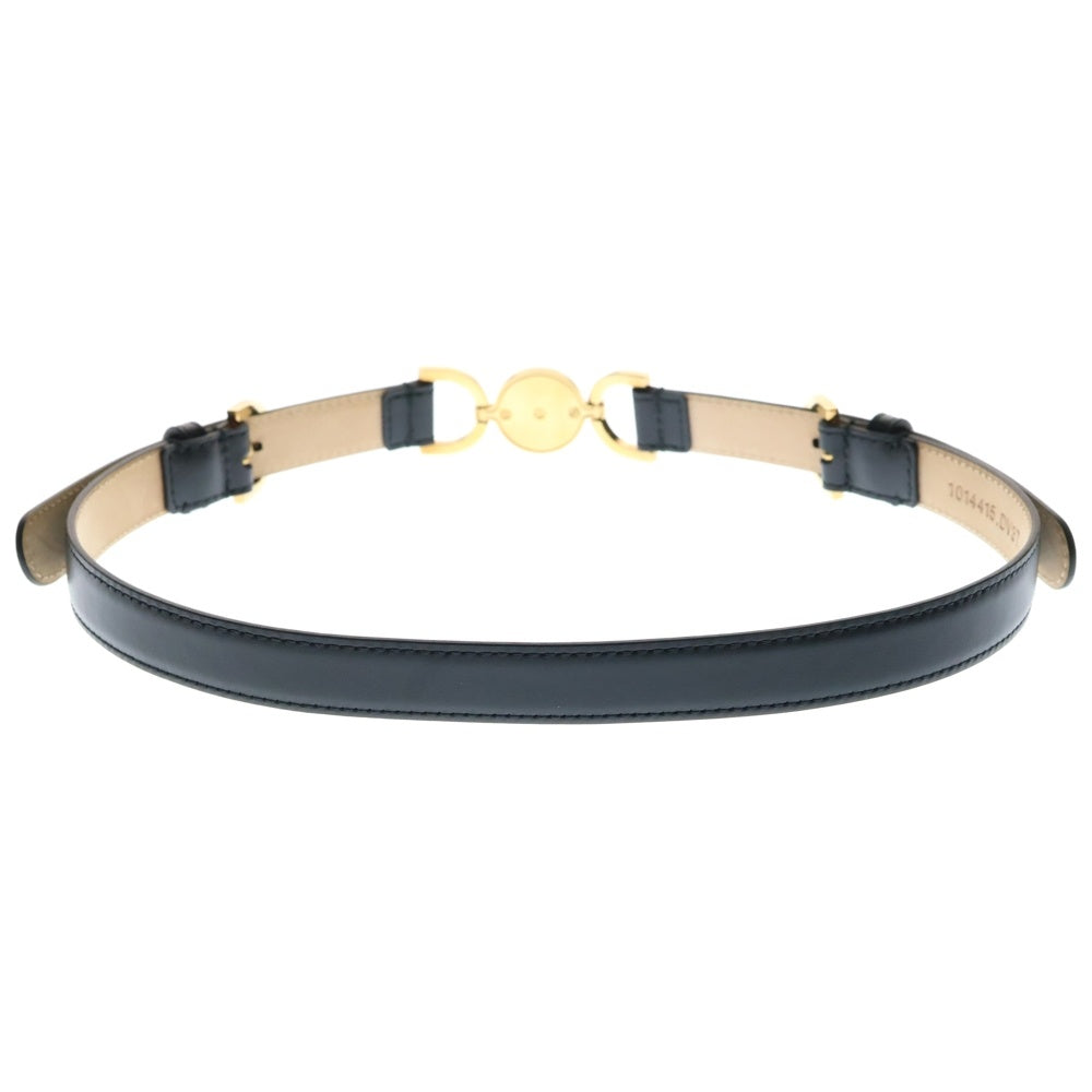 VERSACE(ヴェルサーチ) メデューサバックル レザー ベルト ブラック 1014415.DV3T
