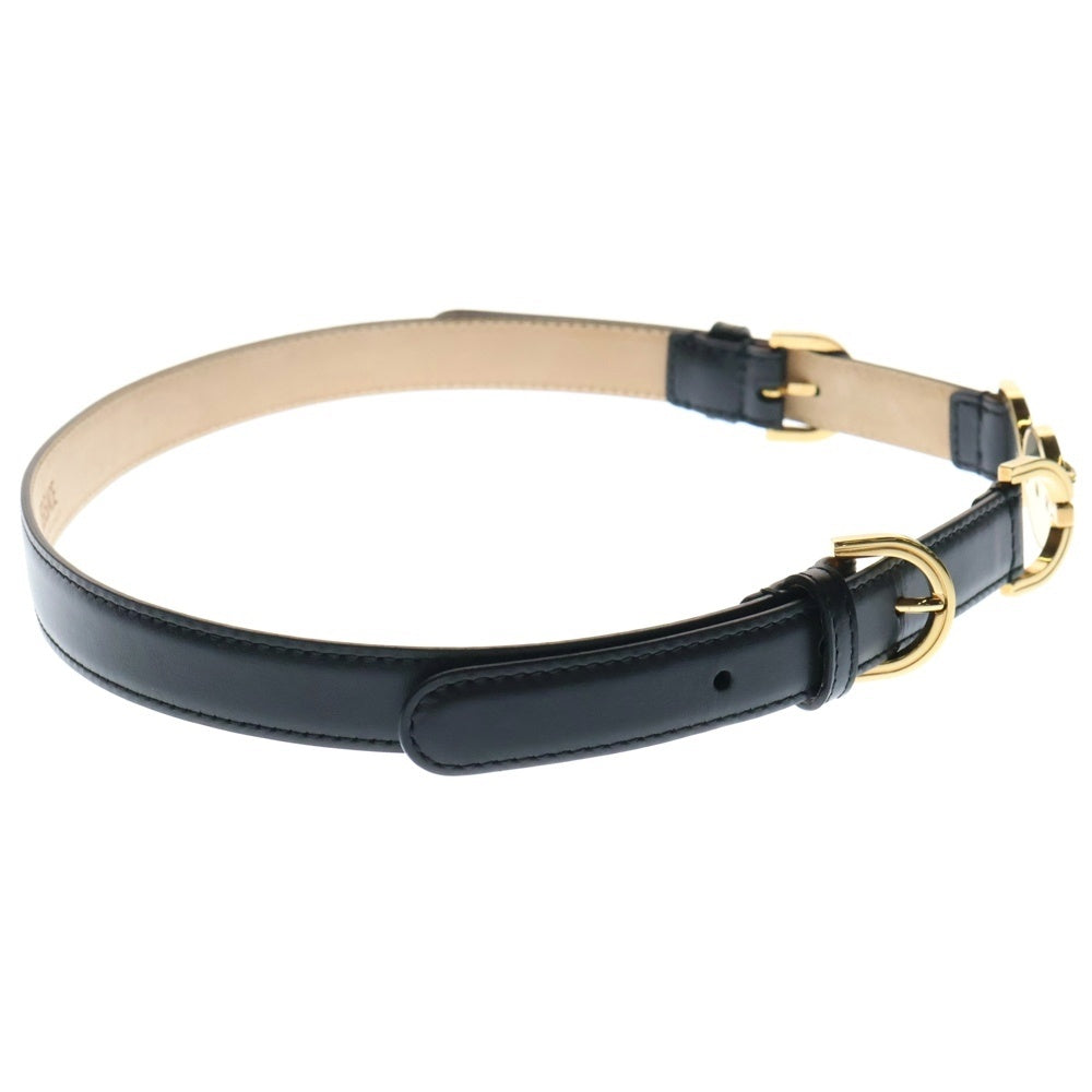 VERSACE(ヴェルサーチ) メデューサバックル レザー ベルト ブラック 1014415.DV3T