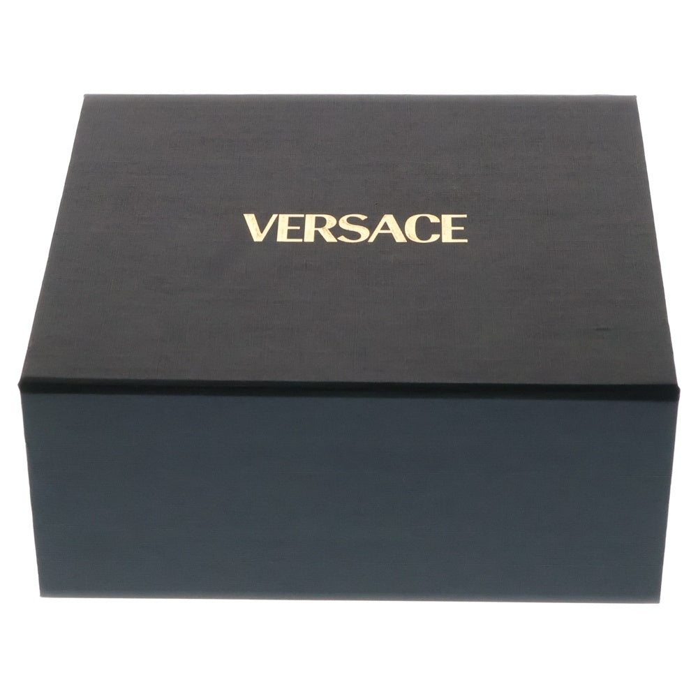 VERSACE(ヴェルサーチ) メデューサバックル レザー ベルト ブラック 1014415.DV3T