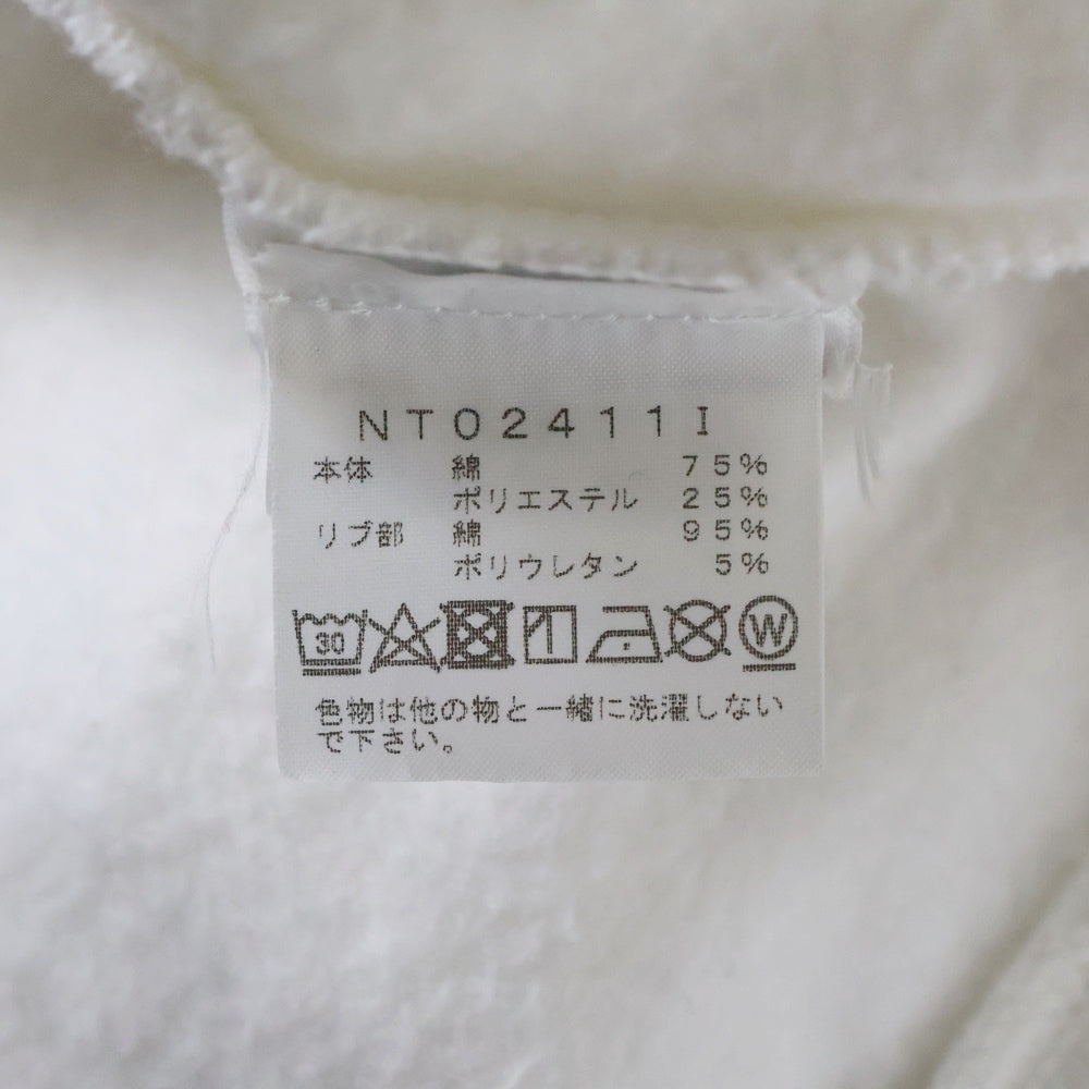 SUPREME(シュプリーム) 24SS ×THE NORTH FACE TNF Crewneck NT02411I ザノースフェイス ロゴプリント クルーネックスウェットトレーナー ホワイト