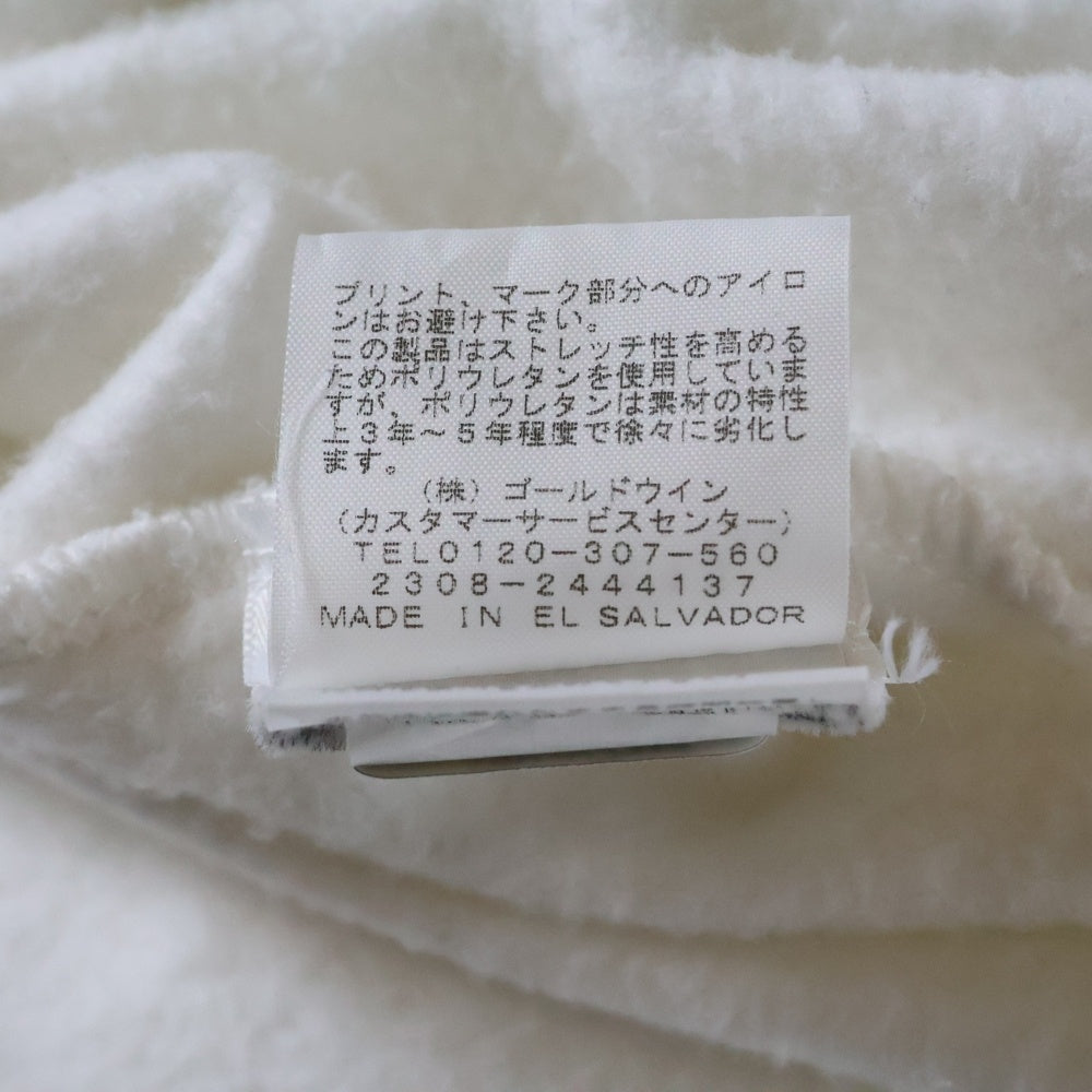 SUPREME(シュプリーム) 24SS ×THE NORTH FACE TNF Crewneck NT02411I ザノースフェイス ロゴプリント クルーネックスウェットトレーナー ホワイト