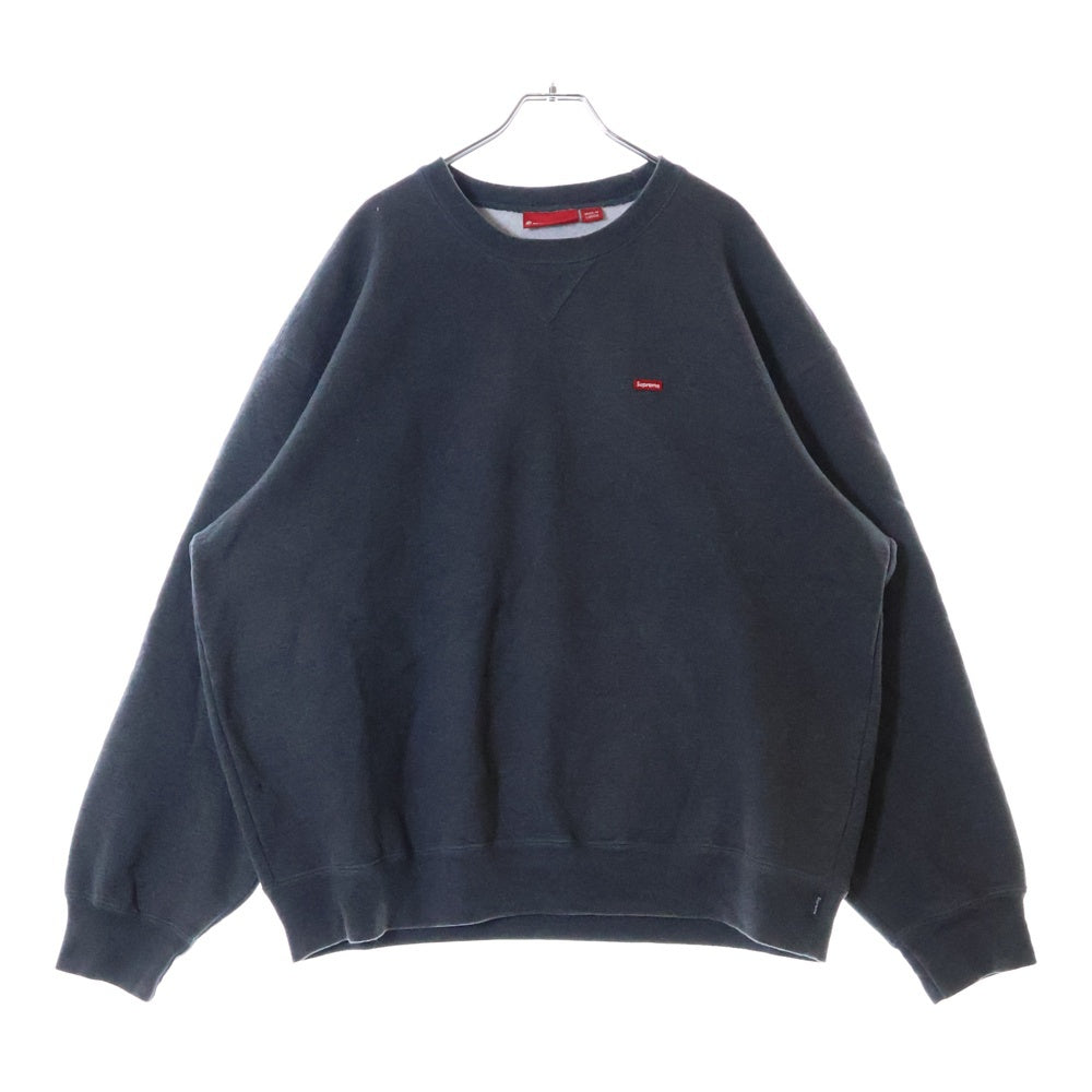 SUPREME(シュプリーム) 24AW Small Box Crewneck スモールボックスロゴ クルーネックスウェット グレー