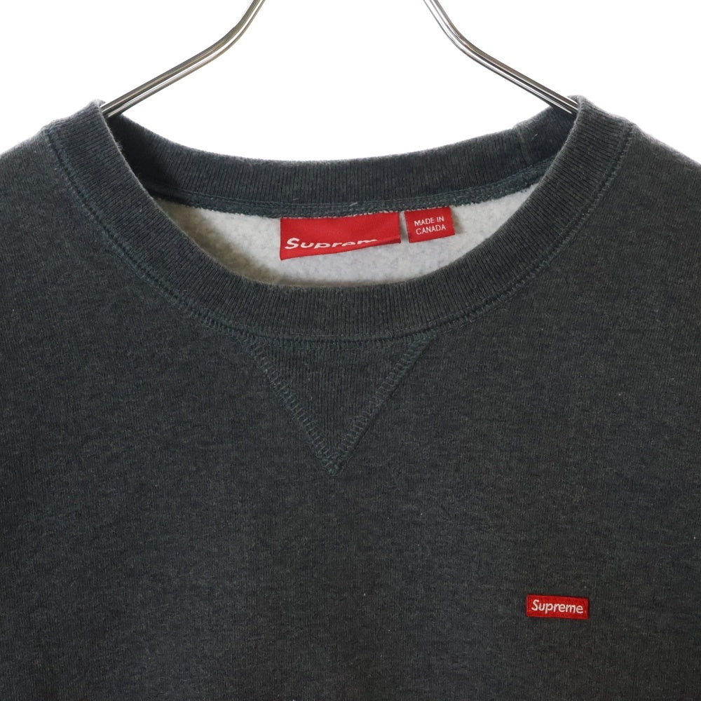 SUPREME(シュプリーム) 24AW Small Box Crewneck スモールボックスロゴ クルーネックスウェット グレー