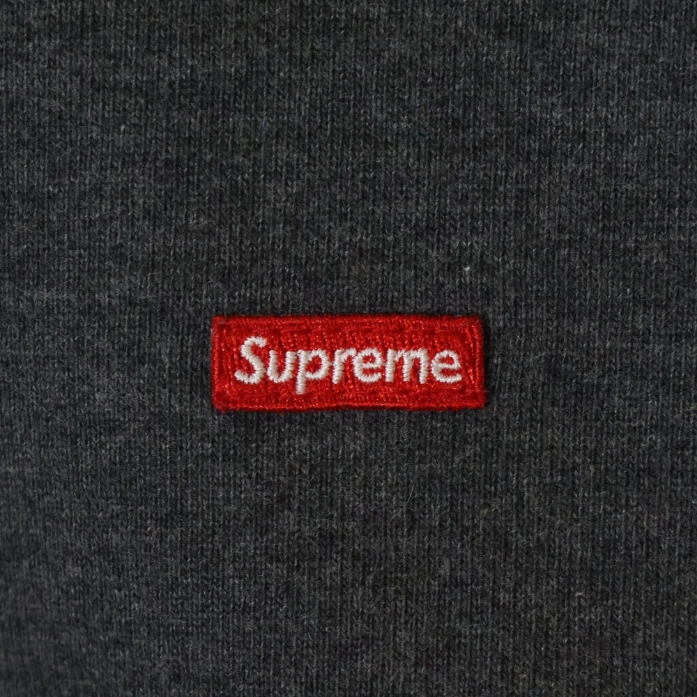SUPREME(シュプリーム) 24AW Small Box Crewneck スモールボックスロゴ クルーネックスウェット グレー