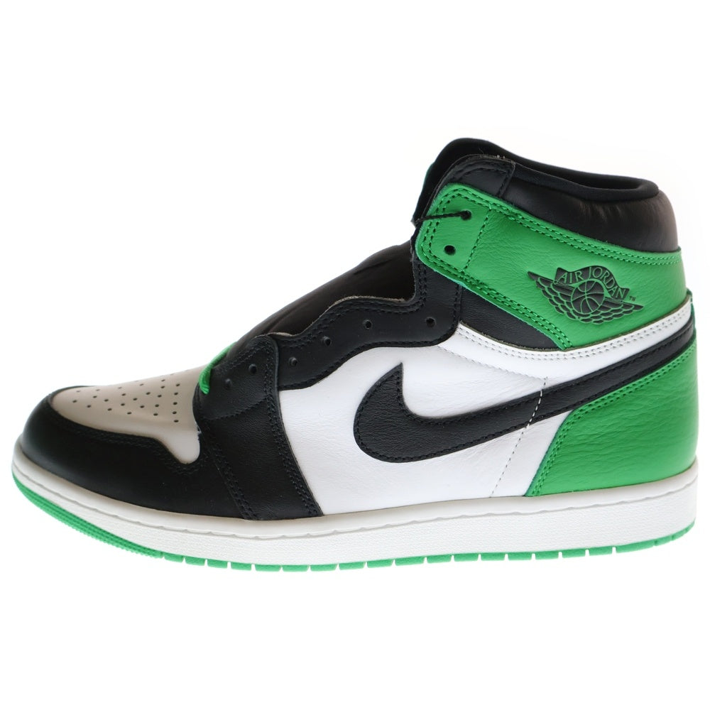 NIKE(ナイキ) AIR JORDAN 1 RETRO HIGH OG LUCKY GREEN DZ5485-031 エアジョーダン1 ラッキーグリーン ハイカットスニーカー グリーン/ホワイト US11/29.0cm