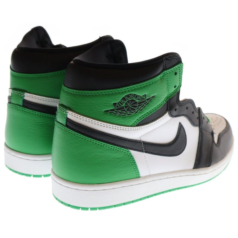 NIKE(ナイキ) AIR JORDAN 1 RETRO HIGH OG LUCKY GREEN DZ5485-031 エアジョーダン1 ラッキーグリーン ハイカットスニーカー グリーン/ホワイト US11/29.0cm